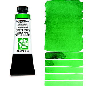 DS WATERCOLOR - 15ML - PERMANENT GREEN