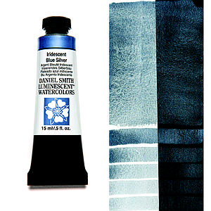 DS WATERCOLOR - 15ML - IRIDESCENT BLUE SILVER