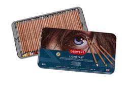 DERWENT LIGHTFAST KLEURPOTLODEN SET - 36 STUKS