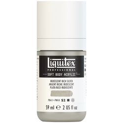ACRYL SOFTBODY 59ML - 239 IRIDESCENT RICH SILVER