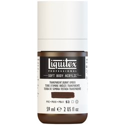 ACRYL SOFTBODY FLACON 59ML - 130 TRANSPARANT BURNT UMBER