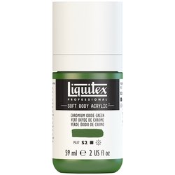 ACRYL SOFTBODY FLACON 59ML - 166 CHROMIUM OXIDE GREEN