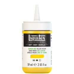 ACRYL SOFTBODY FLACON 59ML - 890 CAD. FREE YELLOW MEDIUM