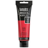 BASICS ACRYLIC TUBE 118ML - TRANSPARANT RED