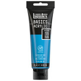 BASICS ACRYLIC TUBE 118ML - FLUORESCENT BLUE
