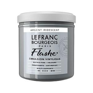 ACRYL FLASHE 125ML SILVER IRIDESCENT