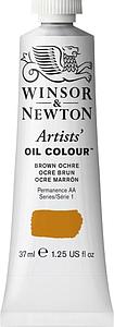 W&N ARTIST OIL - 37ML - BROWN OCHRE