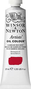 W&N ARTIST OIL - 37ML - CADMIUM RED DEEP