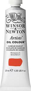 W&N ARTIST OIL - 37ML - CADMIUM SCARLET