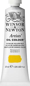 W&N ARTIST OIL - 37ML - CADMIUM YELLOW PALE