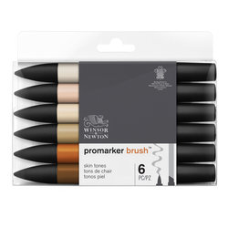 PROMARKER BRUSH - SET SKIN TONES - 6 STUKS