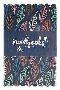 PAPERMNTH NOTEBOOK - DINA6 - 3 STUKS