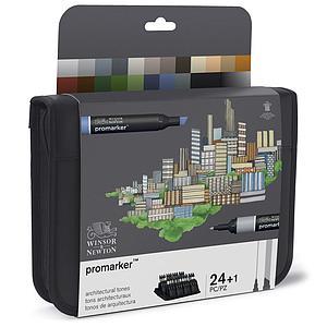 PROMARKER ARCHITECTURE SET - 24 KLEUREN
