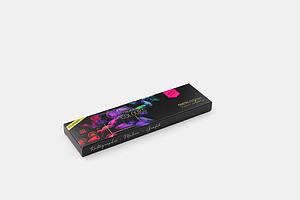 VERFBLIK 30MM - NEON KLEUREN 6ST