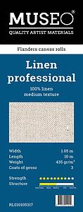 MUSEO DOEK OP ROL - LINNEN PROF - 435GR - 1.05X10M