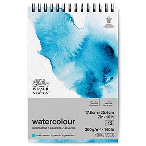 W&N AQUABLOK SPIRAAL - 12VEL - 300G - 17.8CM X25.4CM