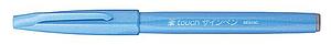 PENTEL TOUCH BRUSH SIGN PEN - TURQUOISE