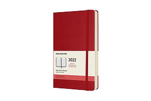 AGENDA 2022 - 12M - LARGE - DAILY - HARDCOVER - RED