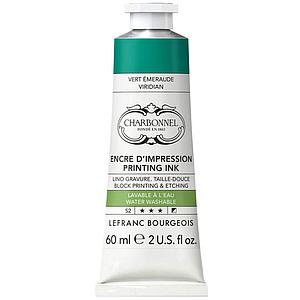 WATER WASHABLE ETCHING INK - EMERALD GREEN - 60ML