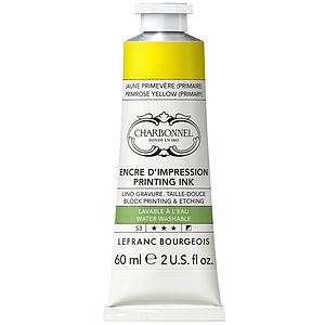 WATER WASHABLE ETCHING INK - PRIMEROSE YELLOW - 60ML