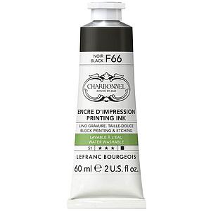 WATER WASHABLE ETCHING INK - BLACK F66 - 60ML
