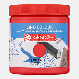 ARTCREATION LINO COLOUR - RED - 250ML