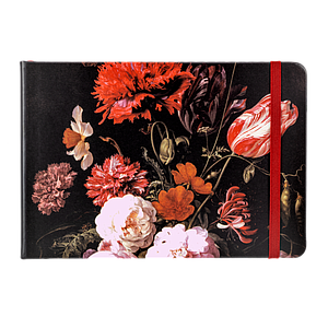 AC SCHETSBOEK BLOEMEN - 140GR 80V 21x14.8CM