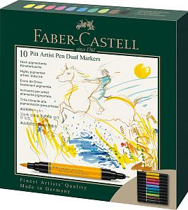 PITT ARTIST PEN DUO MARKER - SET 10 ST.