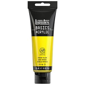 BASICS ACRYLIC TUBE 118ML - 380 CADMIUM YELLOW LIGHT HUE