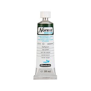 NORMA BLUE WATERMIXABLE OILPAINT TUBE 35ML S1 - 514 SAP GREEN
