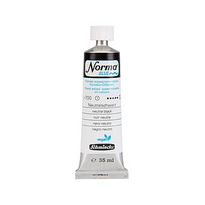 NORMA BLUE WATERMIXABLE OILPAINT TUBE 35ML S1 - 700 NEUTRAL BLACK
