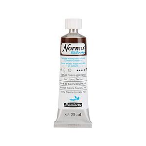 NORMA BLUE WATERMIXABLE OILPAINT TUBE 35ML S1 - 610 NATURAL BURNT SIENNA