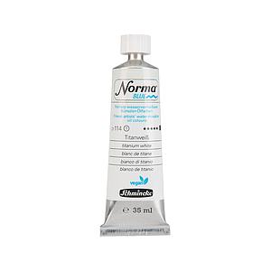 NORMA BLUE WATERMIXABLE OILPAINT 35ML S1 - 114 TITANIUM WHITE