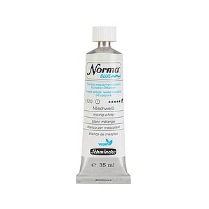 NORMA BLUE WATERMIXABLE OILPAINT 35ML S1 - 112 MIXING WHITE
