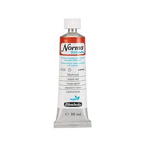 NORMA BLUE WATERMIXABLE OILPAINT 35ML S1 - 304 POPPY RED