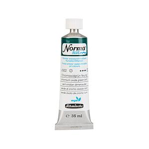 NORMA BLUE WATERMIXABLE OILPAINT TUBE 35ML S2 - 502 CHROMIUM OXIDE GREEN BRI