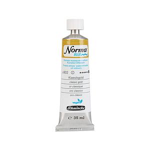 NORMA BLUE WATERMIXABLE OILPAINT TUBE 35ML S2 - 802 CLASSIC GOLD
