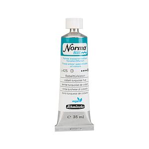 NORMA BLUE WATERMIXABLE OILPAINT TUBE 35ML S3 - 425 COBALT TURQUOISE HUE