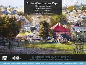 BAOHONG WATERCOLOUR BLOCK MEDIUM - 46X61CM - 300GR - 20V