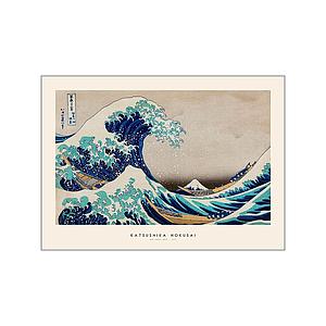 KATSUSHIKA HOKUSAI - THE GREAT WAVE - 50X70CM