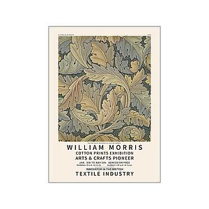 COTTON DESIGN - WILLIAM MORRIS - 50X70CM