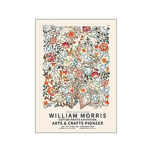 FLEURS ET PLANTES - WILLIAM MORRIS - 50X70CM