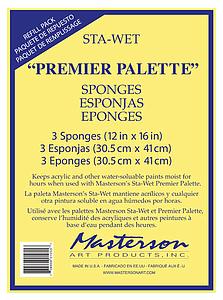 STA-WET PREMIER SPONGE 3ST - 30.5x41CM