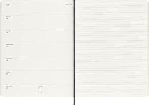 AG25 MSK 12M XL WEEK&NOTITIES SOFT ZWART