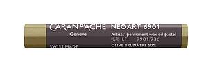 NEOART 6901 WAX OLIEPASTEL - BROWN OLIVE