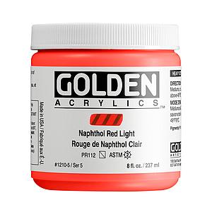 ACRYL HEAVY BODY POT 237ML - 1210 NAPHTHOL RED LIGHT