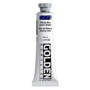 ACRYL HEAVY BODY TUBE 59ML - 1255 PHTHALO BLUE/GS