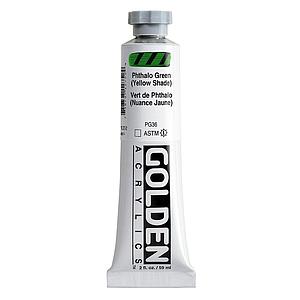 ACRYL HEAVY BODY TUBE 59ML - 1275 PHTHALO GREEN/YS