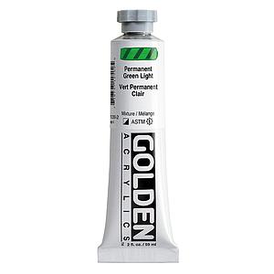 ACRYL HEAVY BODY TUBE 59ML - 1250 PERMANENT GREEN LIGHT