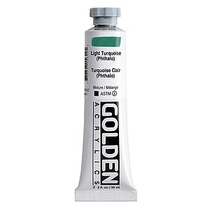 ACRYL HEAVY BODY TUBE 59ML - 1564 LIGHT TURQUOISE (PHTHALO)